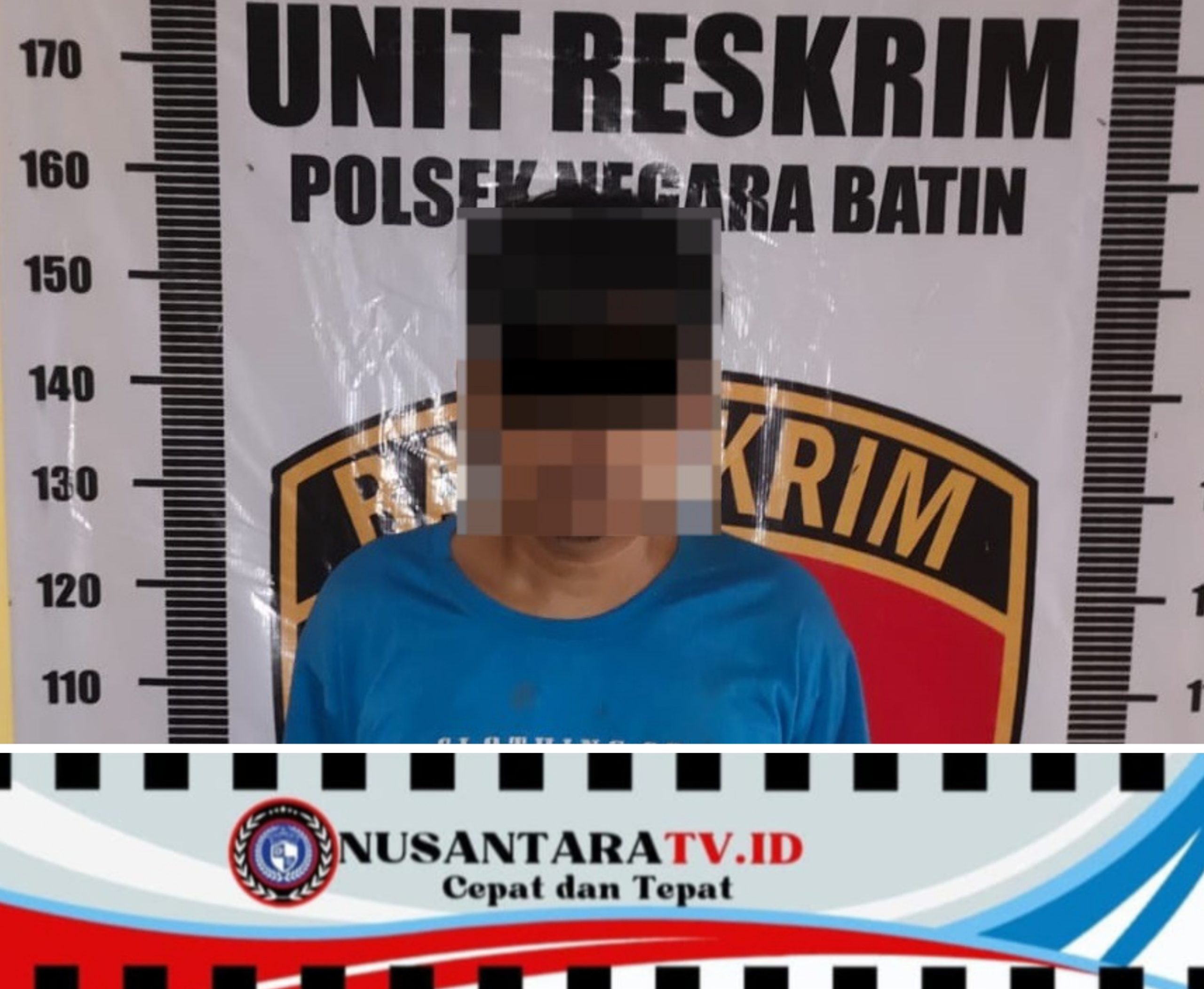 Polsek Negara Batin Amankan Diduga Pelaku Curat Kelapa Sawit di Purwa Negara