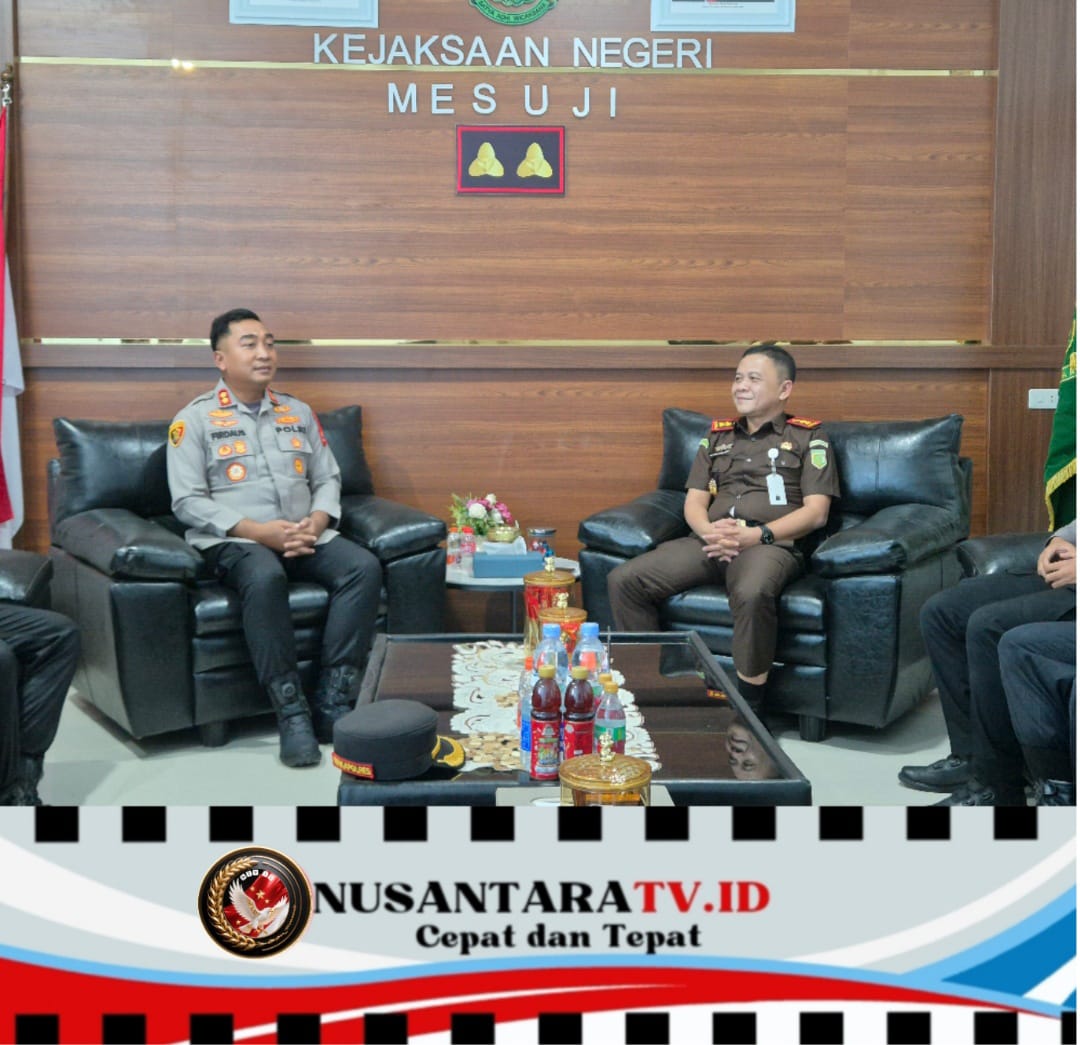 Mempererat Antar Lembaga Kapolres Lakukan Kunjungan Kekejaksaan Negeri Mesuji
